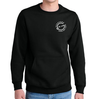 Print_W - Core Fleece Crewneck Pocket Sweatshirt Thumbnail