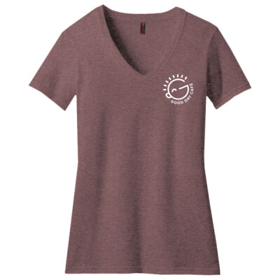 Print_W - Women's Perfect Blend ® CVC V Neck Tee Thumbnail