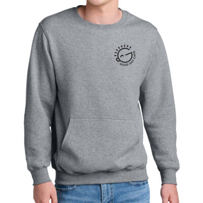 Print_B  - Core Fleece Crewneck Pocket Sweatshirt Thumbnail
